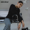 oldcolour2022春季新品商场同款休闲气质套头衫女GO11052605 商品缩略图4