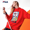 FILA虎年红色情侣卫衣2022春季连帽F11U219205F 商品缩略图0
