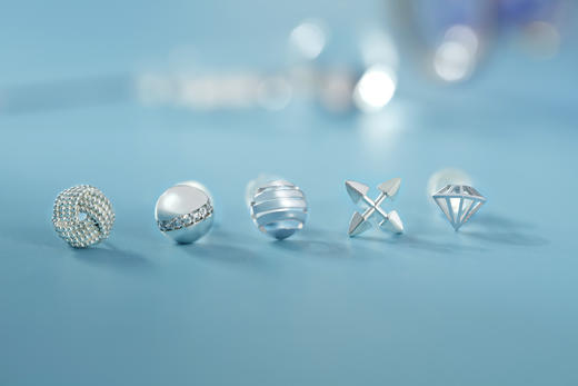 山房VIP内购福利团：设计款9K黄金造型耳钉任选3件999元 商品图7