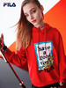 FILA虎年红色情侣卫衣2022春季连帽F11U219205F 商品缩略图3