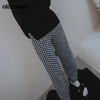 oldcolour2022春季新品商场同款休闲棋盘格长裤女GO11073662 商品缩略图1