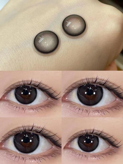 平价年抛丨小纯黑·Ofracon丨14.2mm（年抛/2片装) 商品图0