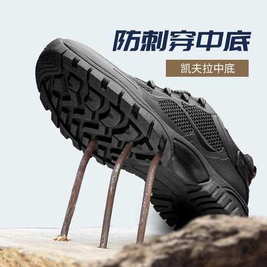 强人户外休闲鞋男新一代免系鞋带快速旋转扣运动跑步鞋日常徒步登山训练男鞋 商品图4