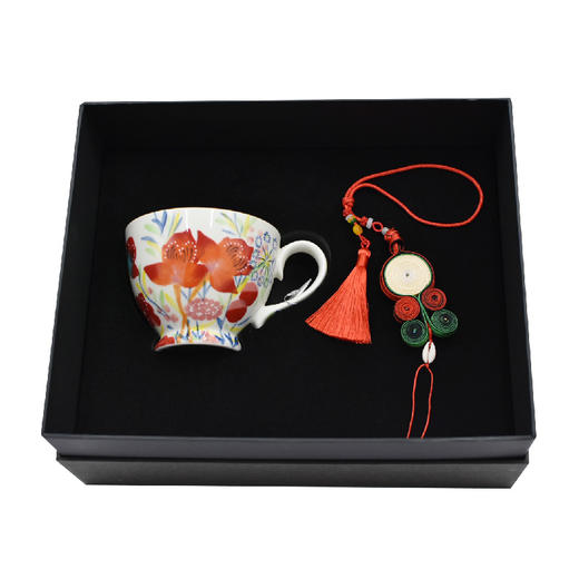 羽诗制造出品  马克杯非遗盘扣雅致文创套装 商品图3