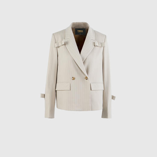 蝴蝶结甜美宽松西装 商品图0