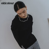 oldcolour2022春季新品商场同款休闲气质套头衫女GO11052605 商品缩略图3