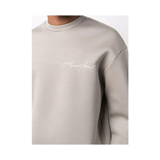 EMPORIO ARMANI 阿玛尼 男士卫衣 浅灰 6K1M71 1JUWZ 0144 商品图2