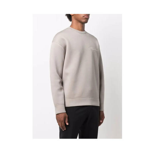 EMPORIO ARMANI 阿玛尼 男士卫衣 浅灰 6K1M71 1JUWZ 0144 商品图3