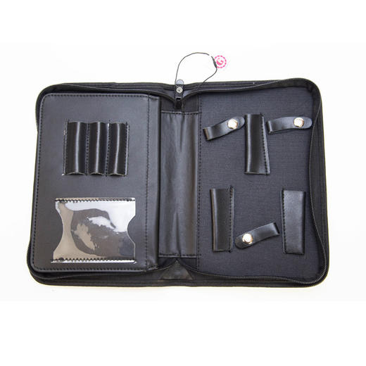 宠物美容剪刀包 6位剪刀收纳包 黑白纹剪刀包 商品图3