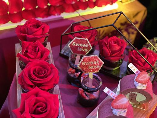 玫瑰轻奢风甜品台 商品图5