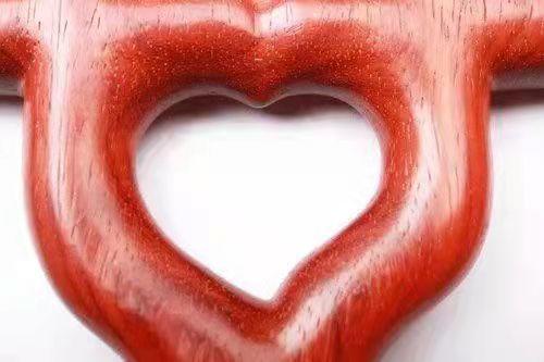 义树家相爱树，非洲红木雕刻摆件，结婚送礼推荐 商品图2