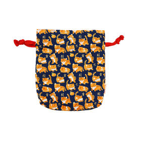 HUJI祤集Bobby收纳袋插画老虎老虎