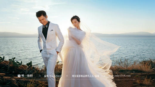 【洞头婚纱照】唯一视觉极简婚照含内景2套、外景2套 商品图2