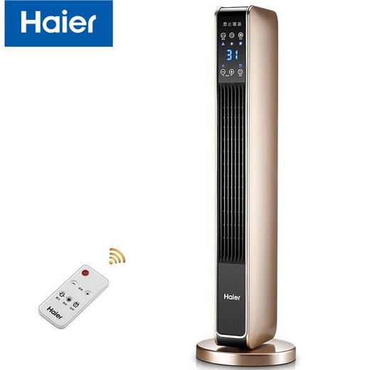 海尔（Haier）取暖器2201A家用暖风机立式电暖风浴室热风机冷暖风扇电暖气机节能速热电暖器卧室办公室烤火炉2201 商品图1