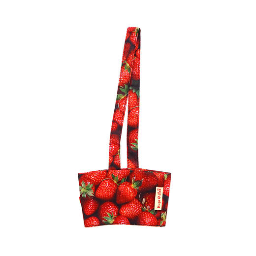 HUJI祤集手提杯套插画草莓樱桃 商品图1