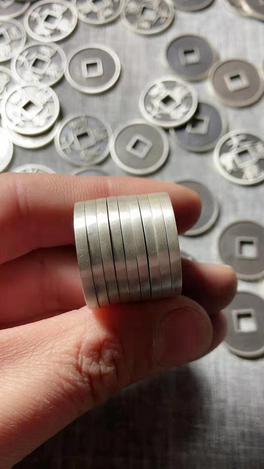 矩德泉坊 纯银手作 大观通宝 吉祥钱 商品图3