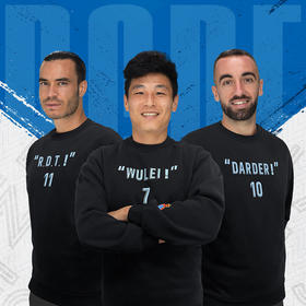 皇家西班牙人俱乐部丨新款潮流球员字母印花加绒球迷卫衣武磊同款