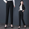 HSS  2565西装毛料高腰大码西裤垂坠感烟管裤 商品缩略图4