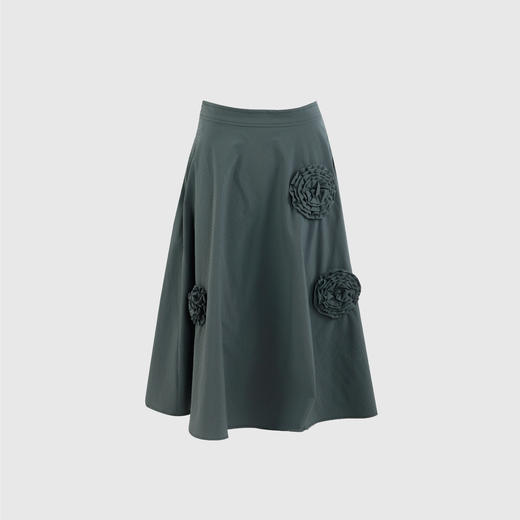 立体盘花半裙 商品图0