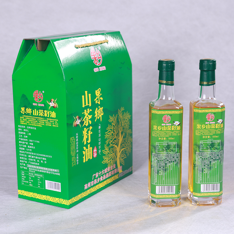 果乡山茶籽油 1L礼盒（500ml×2）