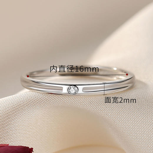 Winy925纯银回响活口戒指送女友闺蜜节日生日礼物 商品图6