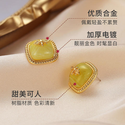 Winy穿越拾趣耳钉送女友闺蜜节日生日礼物 商品图2