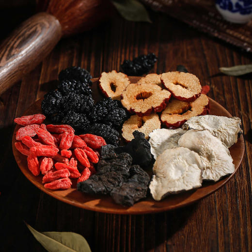 【张太和人参五宝茶 250g/盒】合理配比 自然凝成，茶香四溢 舒缓身心，男人的加油站 商品图4