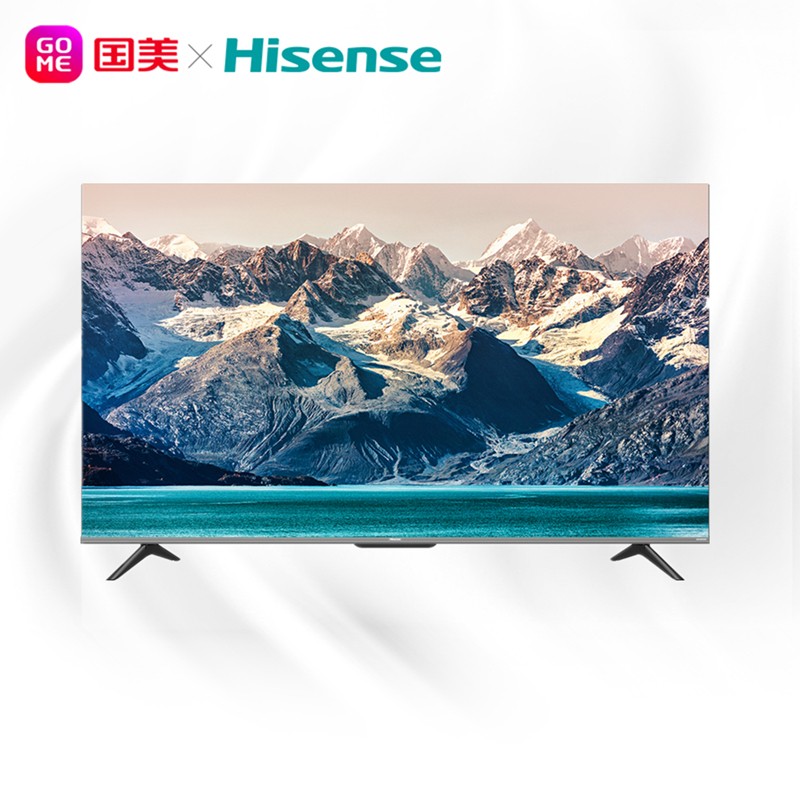 海信(Hisense)55A63F 55英寸MEMC防抖130%色域全场景悬浮全面屏2+32GB电视 枪色