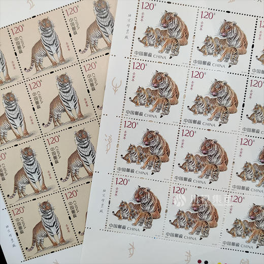 2022虎年生肖邮票 大版 商品图3