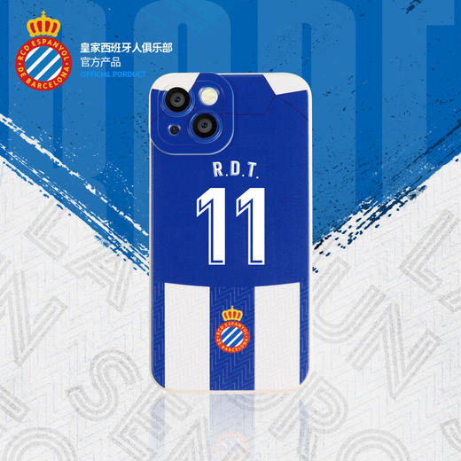 皇家西班牙人俱乐部官方商品丨手机软壳全包蓝白武磊保护套iphone 商品图2