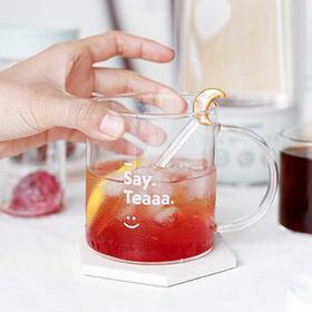 北鼎 Say Tea玻璃杯子办公室水杯带把 养生壶/饮水机伴侣