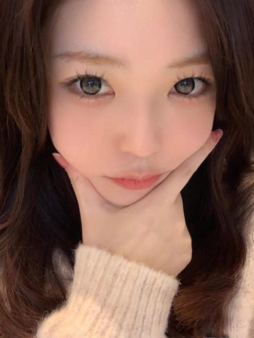 【大直径日抛】黑绷带 Papadox | 大直径14.5 , 着色14.0 | 【一盒10片，多盒购买更划算，选款色板在详情页内】，黑色混血美瞳 | 粗黑边狗狗眼 商品图7