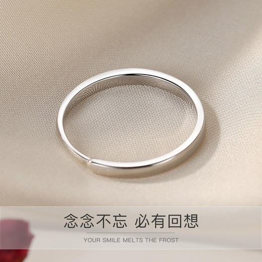 Winy925纯银回响活口戒指送女友闺蜜节日生日礼物 商品图4