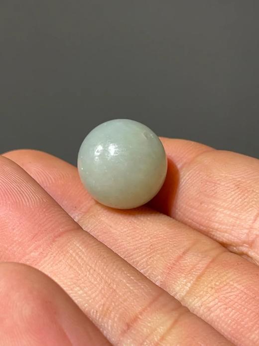白玉瓜棱橄榄珠与白玉圆珠，顺丰包邮 商品图4