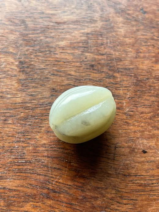 白玉瓜棱橄榄珠与白玉圆珠，顺丰包邮 商品图1