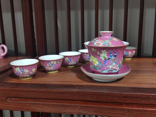 刘乔生：花鸟茶具套组 商品图0