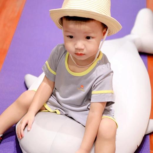 金三塔100%桑蚕丝宝宝短袖衣裤套BBY013 商品图1