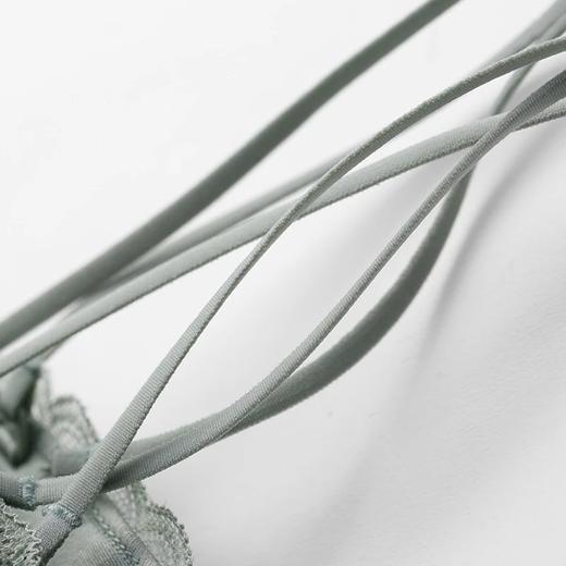 金三塔秋冬新品真丝无钢圈内衣女桑蚕丝性感抹胸式文胸NZFAA310 商品图5