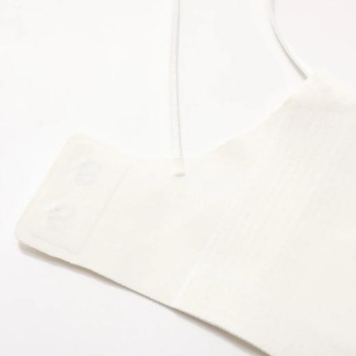 金三塔桑蚕丝内里美背无痕双肩带舒适高弹无钢圈内衣新品  NZFCA303 商品图4