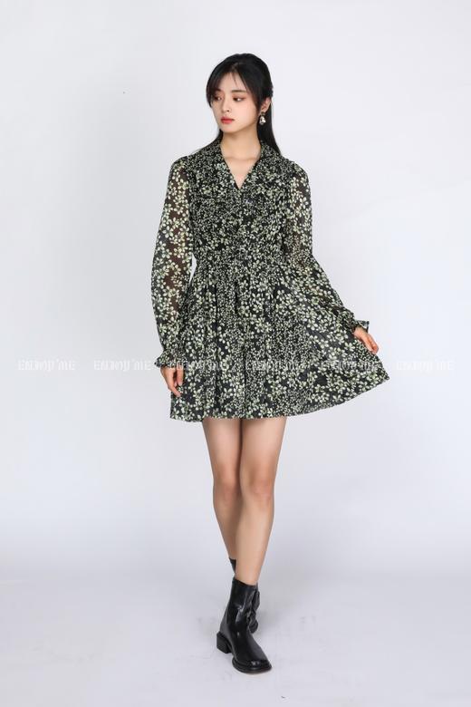 【直播专供款】新品 22年春 碎花连衣裙 商品图3