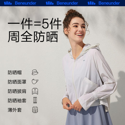 蕉下 云挚系列息弛披肩防晒服 商品图6