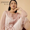 金三塔100%桑蚕丝真丝睡衣 蕾丝拼接时尚甜美家居服女士衣裤套    YSFCA207 商品缩略图1