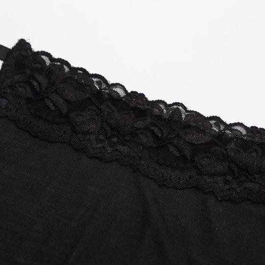 金三塔真丝女防走光蕾丝花边短款遮胸一片式抹胸防走光神器 NZF4B491 商品图2