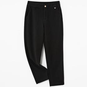 玳莎冬季拉绒铅笔裤新款时尚直筒修身中高腰小脚裤   BD36301