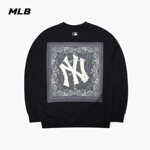 MLB男女宽松套头腰果花卫衣3AMT53014 商品图2
