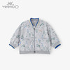 英氏男宝宝春秋单层薄外套纯棉无帽休闲拉链衫22YRWBJ12152A 商品缩略图0
