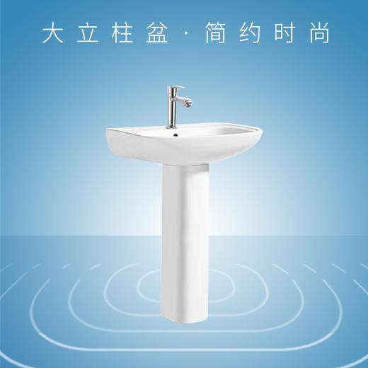 陶瓷立柱盆SL601 商品图0