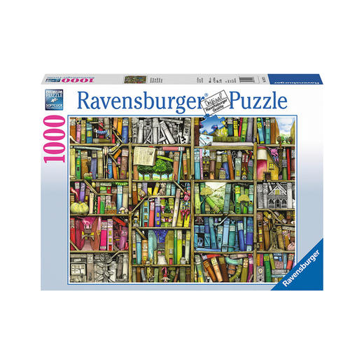 Ravensburger拼图  平面拼图1000片 奇幻的书店  RAVC191376 商品图2