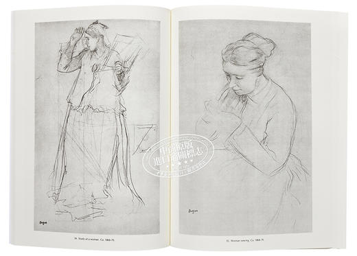 【中商原版】Degas' Drawings 进口艺术 Degas的图纸 商品图7