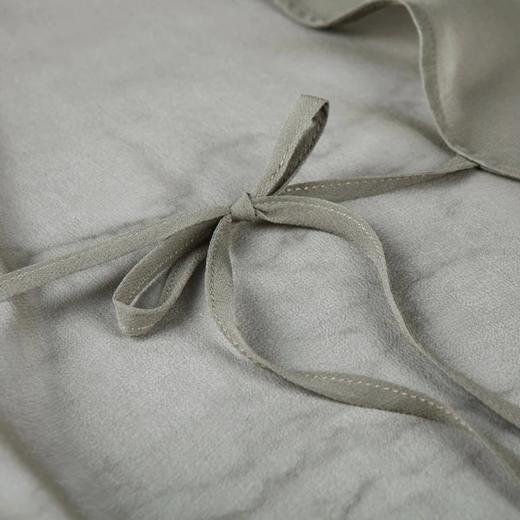 金三塔真丝睡袍女薄性感法式优雅蕾丝家居晨袍诱惑透明真丝薄款睡裙YSF9A101 商品图3